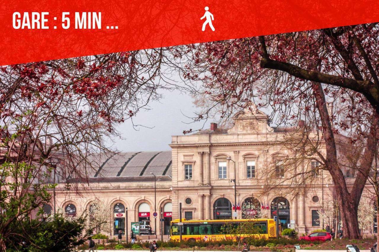 Explorereims - Studio Magique Proche Gare Et Centre エクステリア 写真